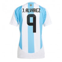 Argentina Julian Alvarez #9 Domaci Dres za Ženska Copa America 2024 Kratak Rukav